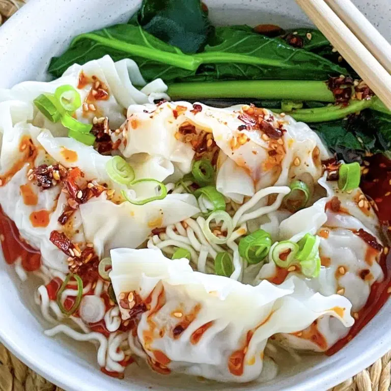 Wonton Dumpling Soup Recipe
