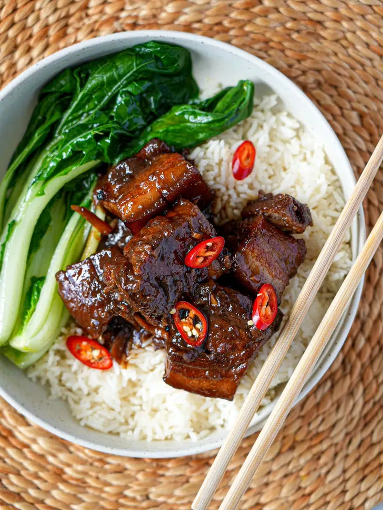 Slow-cooked Sticky Pork Belly