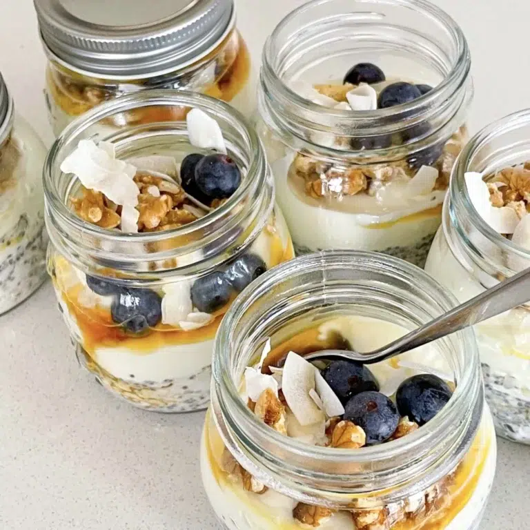 Chia and Oat Puddings Recipe