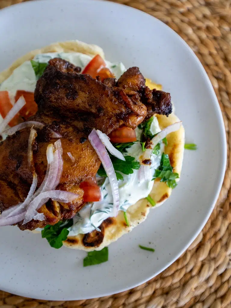 Chicken Tzatziki Wrap