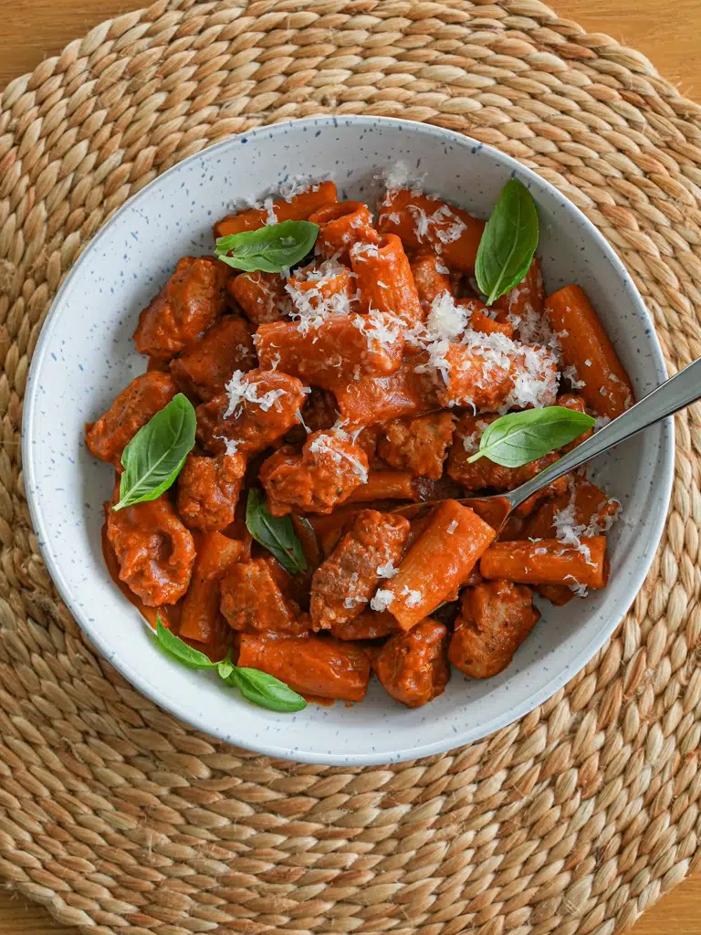 Creamy Tomato Sausage Pasta