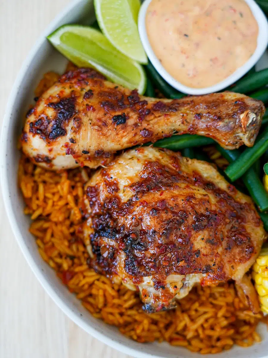 Oven-baked Peri Peri Chicken