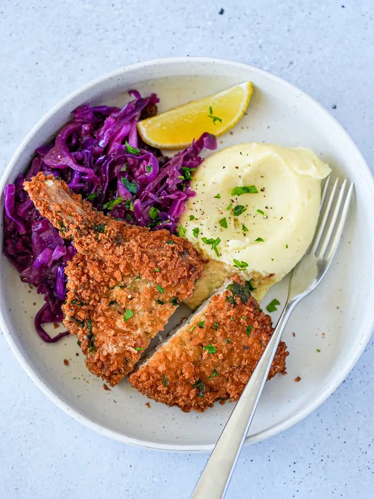 Golden Crumbed Pork Cutlet