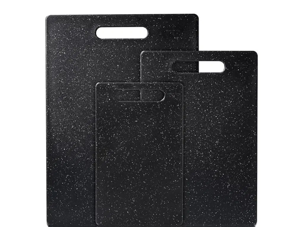 coloured chopping board