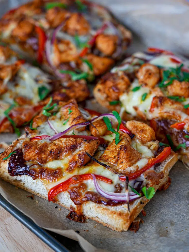 BBQ Chicken Flatbreads