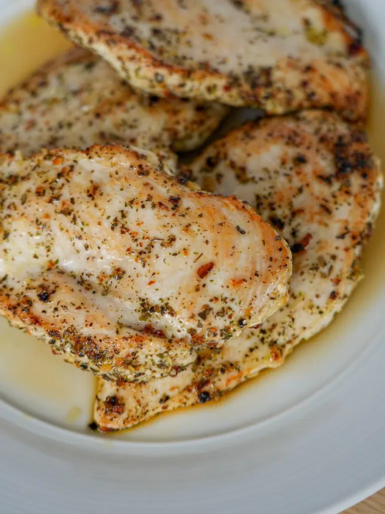 Closeup Cooked Chicken