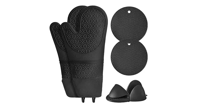 AUTOWT 6 Pack Oven Mitts Pot Holders Set