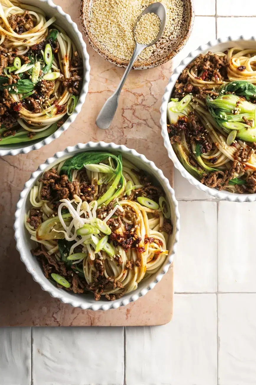 One Pan Beef Ramen Noodles