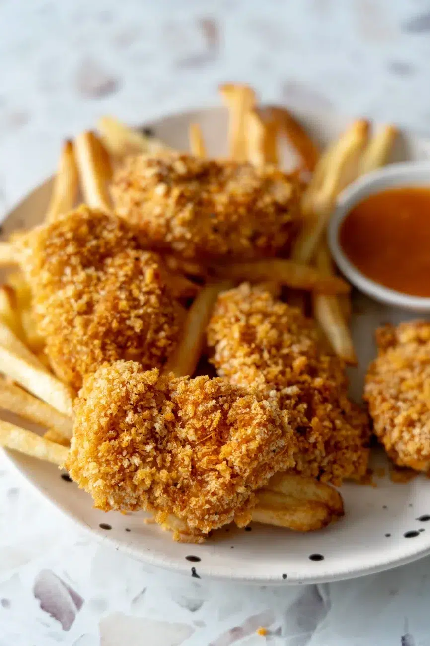 Baked Chicken Nuggets Recipe serving