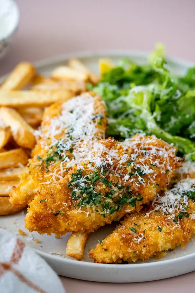 Garlic Parmesan Chicken Tender Recipe