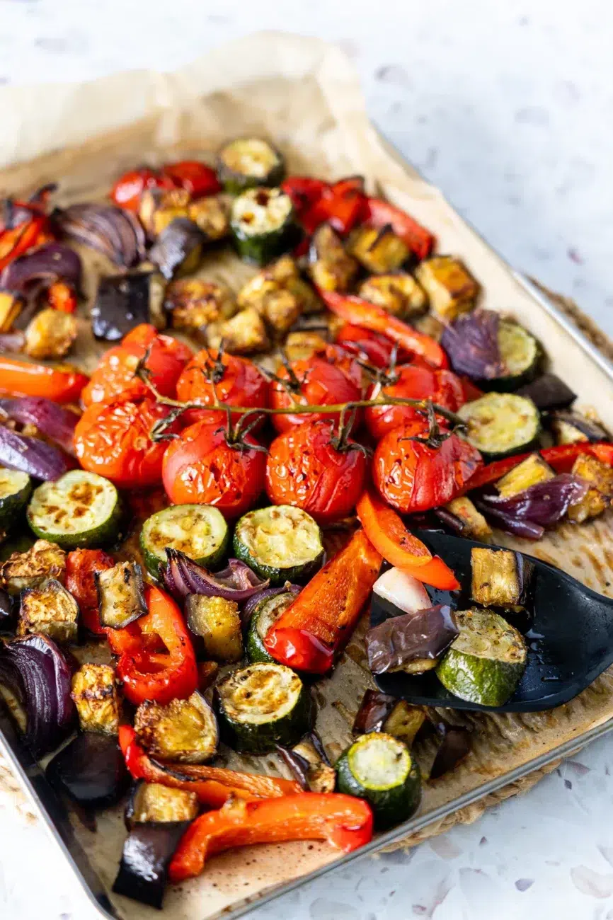 Mediterranean Roasted Vegetables recipe