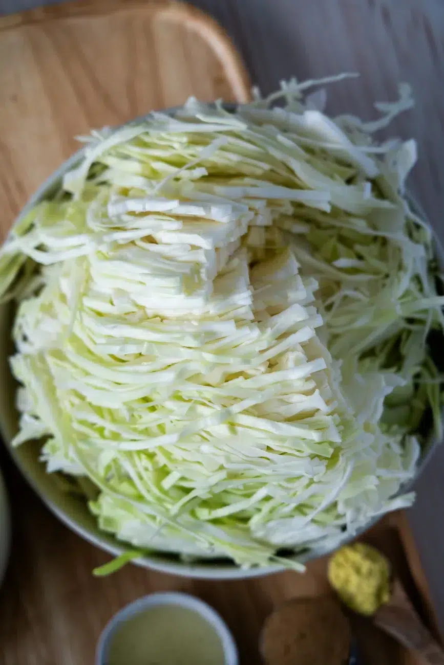 Shredded Green Cabbage